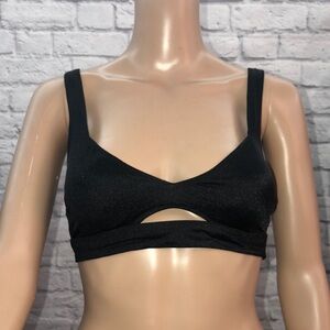Victoria's Secret Black Bikini with Scoop Neck and Cutout